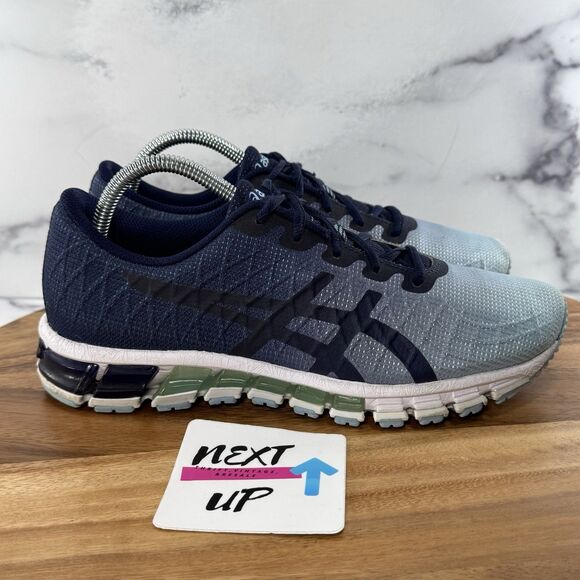 Women’s Size 9-ASICS Gel Quantum 180 4 Blue Running Shoes Sneakers - Picture 4 of 10